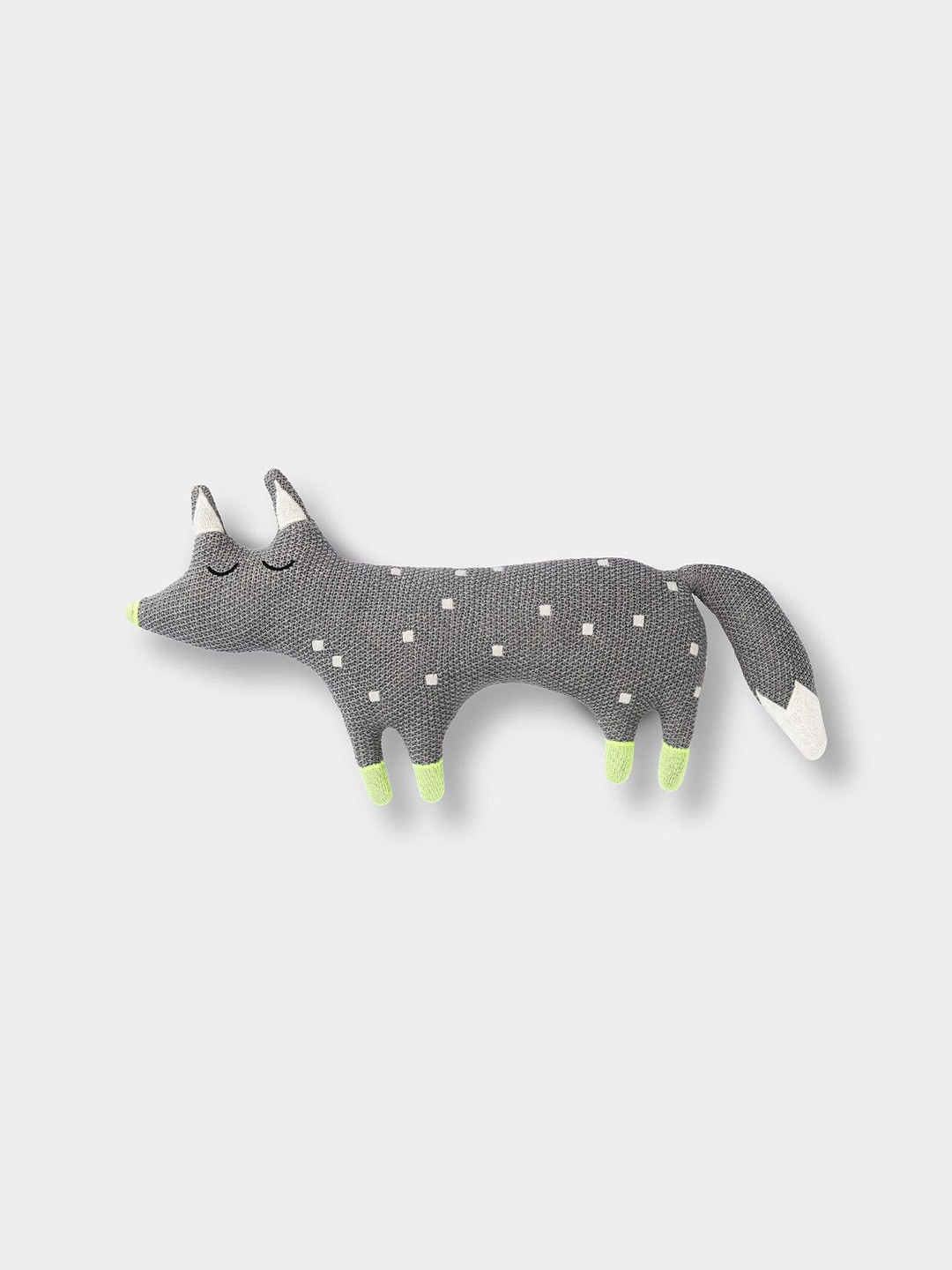 THE BABY TRUNK Kids Grey Fox Soft Toy
