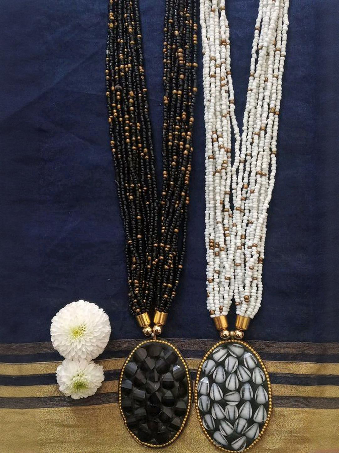 Grace Collections Pack of 2 Viral Latest Fashion Necklace