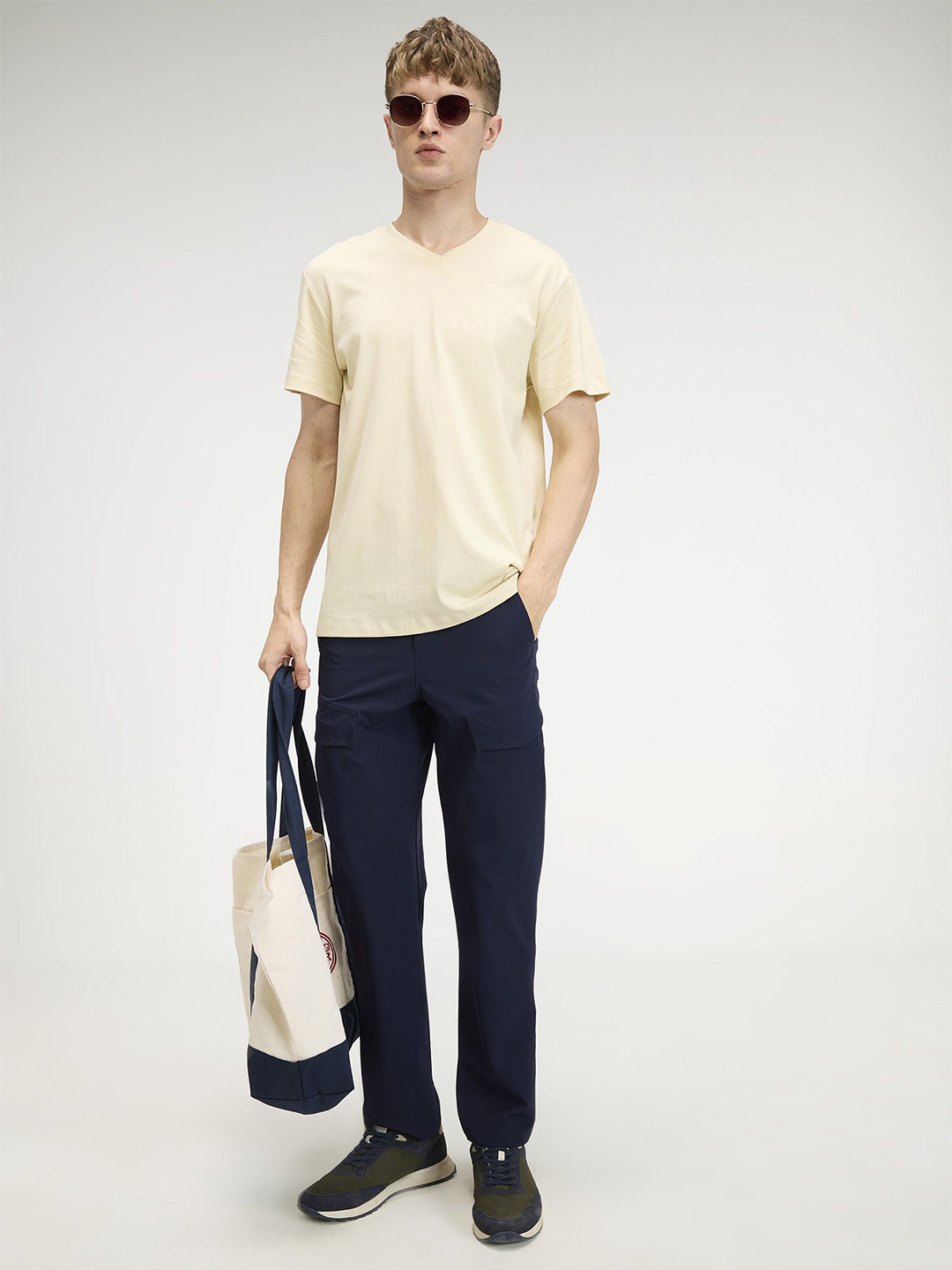 CAVA V-Neck Cotton T-shirt