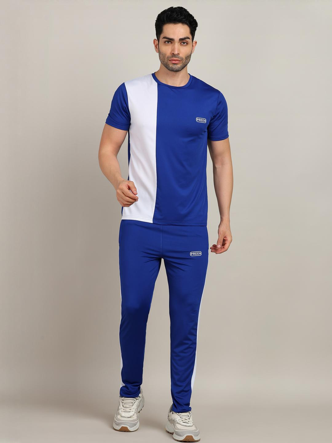 PREEN Men T-shirt and Track Pant Set