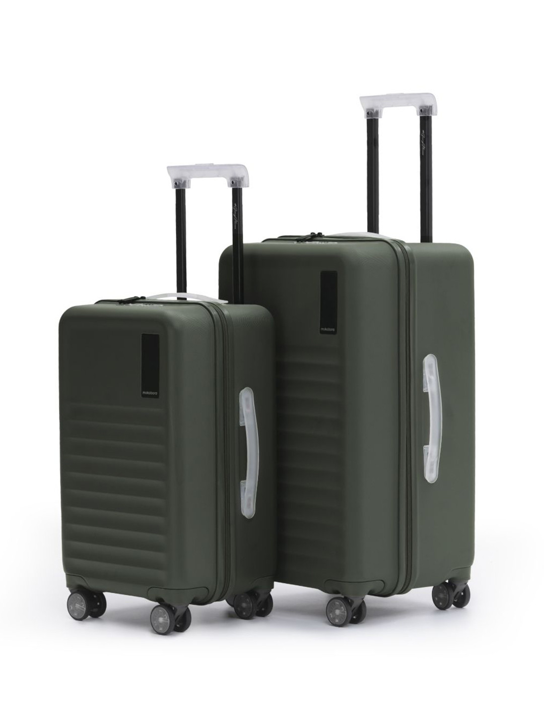 MOKOBARA The Aisle Trunk Set Of 2 Textured Hard-Sided Trolley Bags