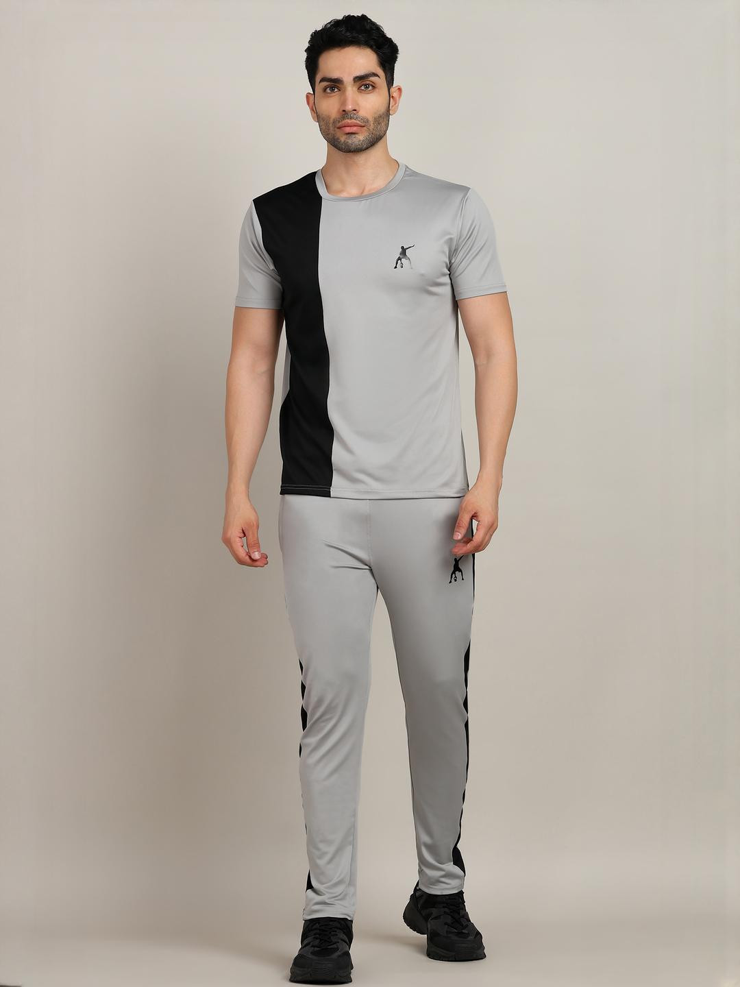 Preen Men Side Colour Different Co-ord Set