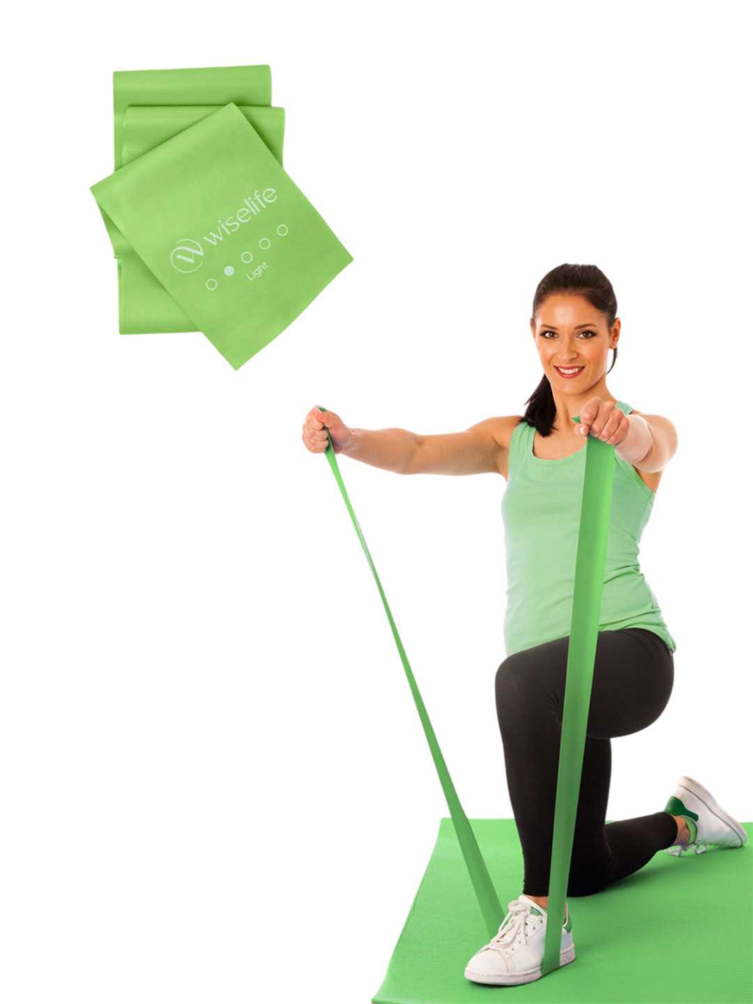 Wiselife Warm-Up Yoga & Exercise Resistance Thera Band