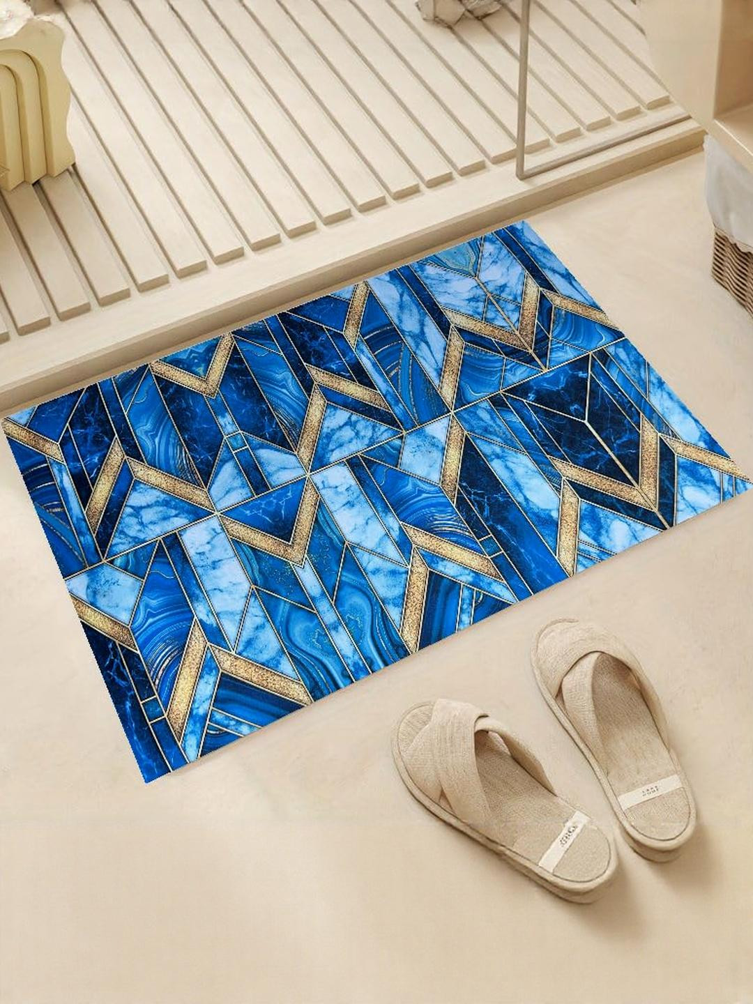 Elanza Pack of 1 2000GSM Microfibre Anti-Skid Bath Rugs