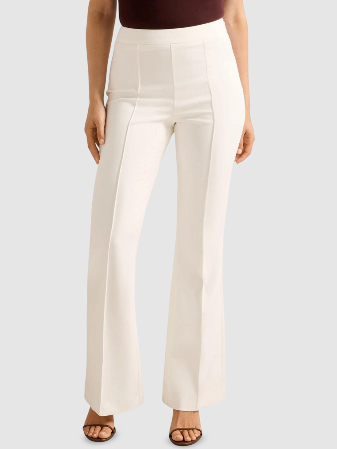 Forever New Women Bethany Pintuck Flare Pant