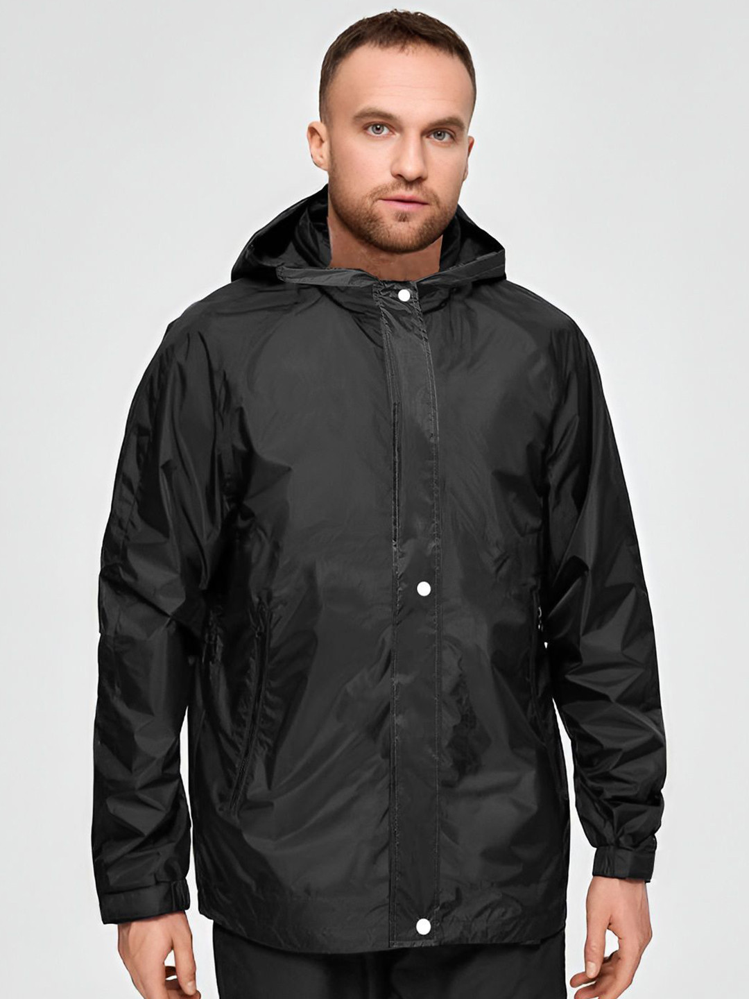 CAMISON Hooded Fabulous Reversible Raincoat