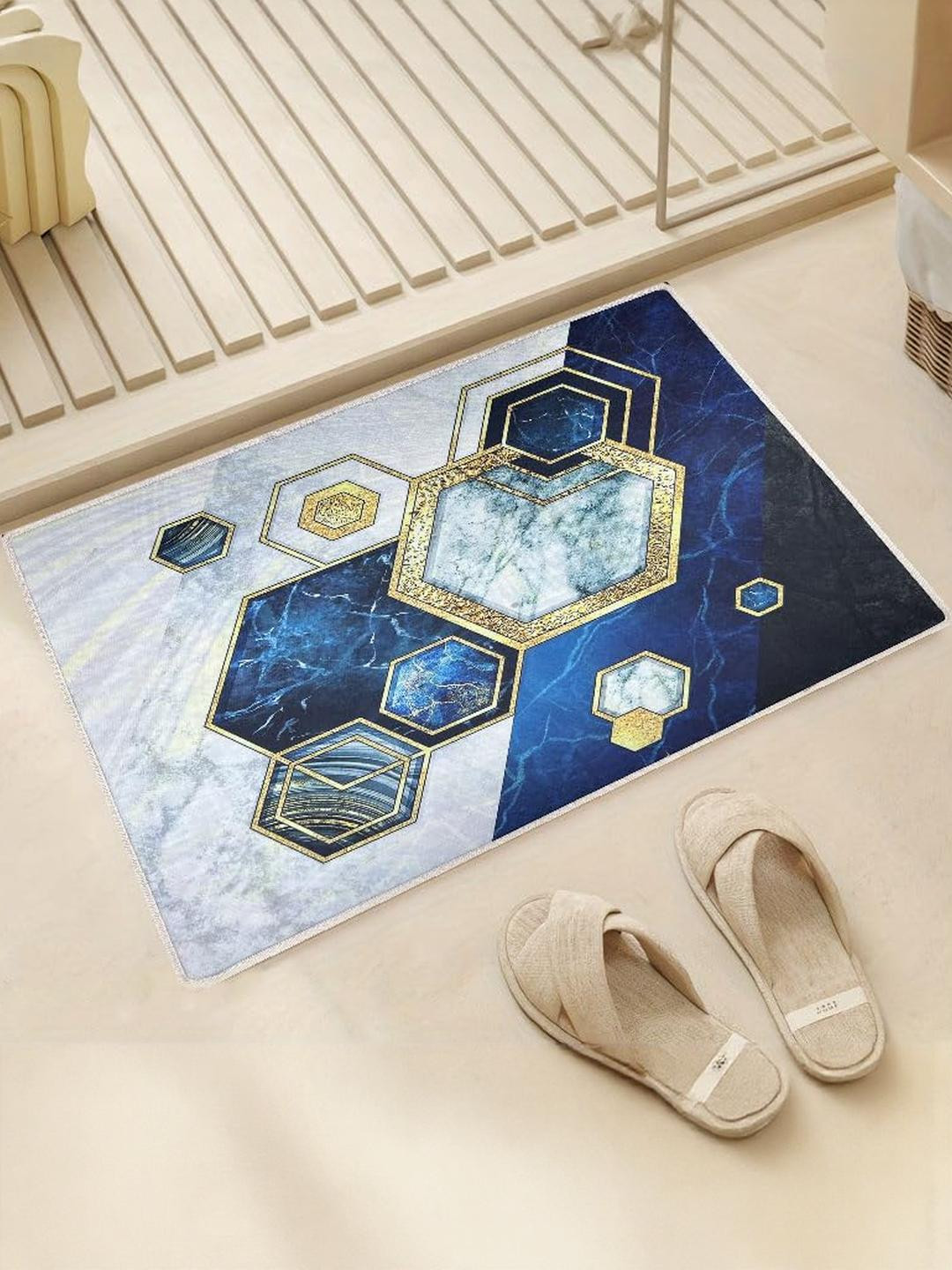 Elanza 1600 GSM Super Absorbent Anti-Skid Bath Mats (Pack of 1)