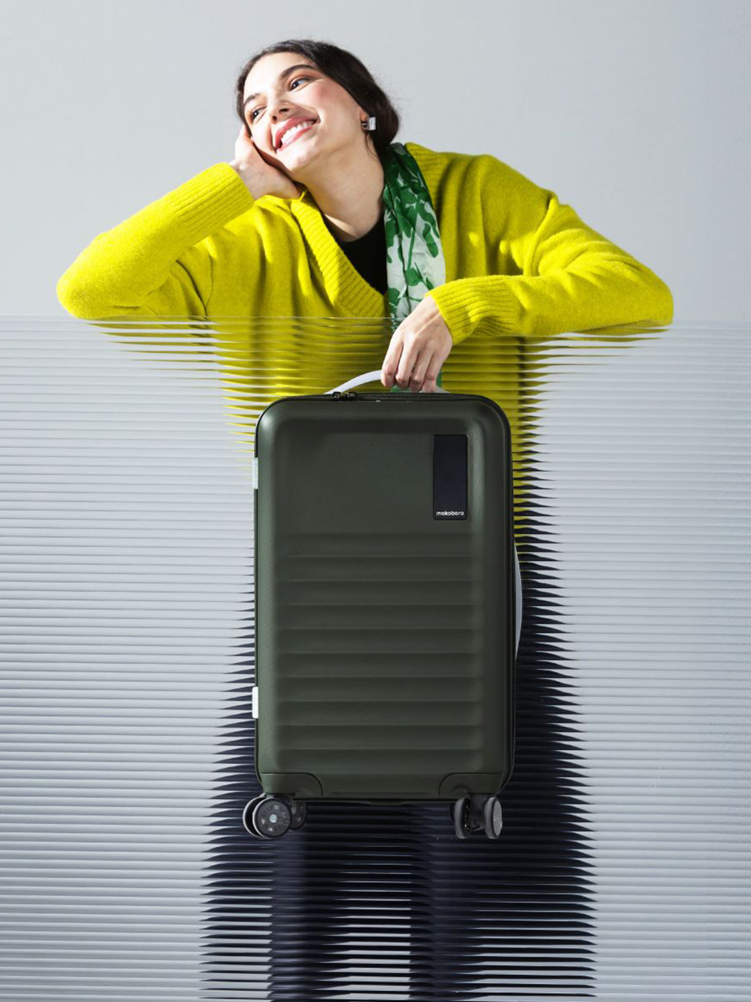 MOKOBARA The Aisle Trunk Textured Hard-Sided Cabin Trolley Bag