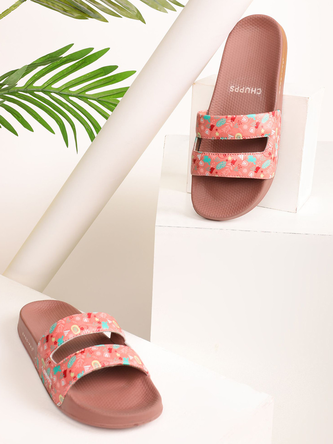 CHUPPS Women Mimo Printed Sliders
