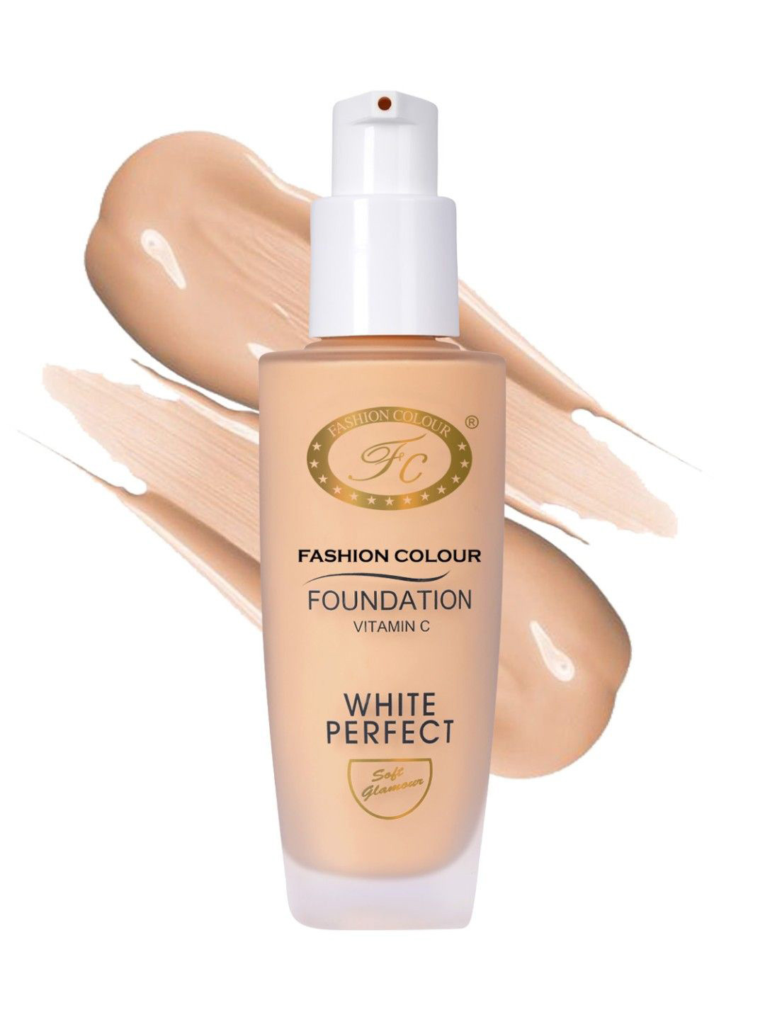 Fashion Colour White Perfect Waterproof Foundation - 40 ml- Sandy Brown 06