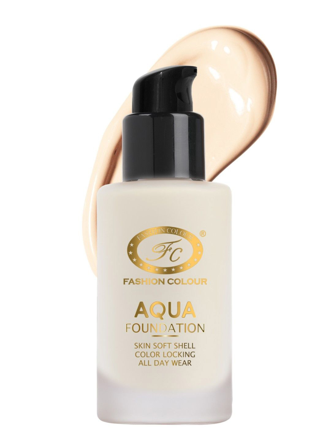 Fashion Colour Color Locking All Day Wear Aqua Foundation- 30 ml- Extreme Fairness 101