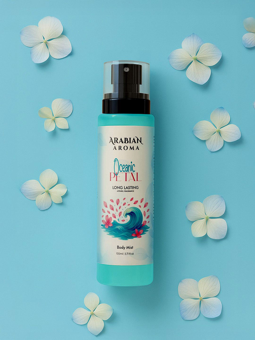 Arabian Aroma Oceanic Petal Long Lasting Body Mist- 110 ml