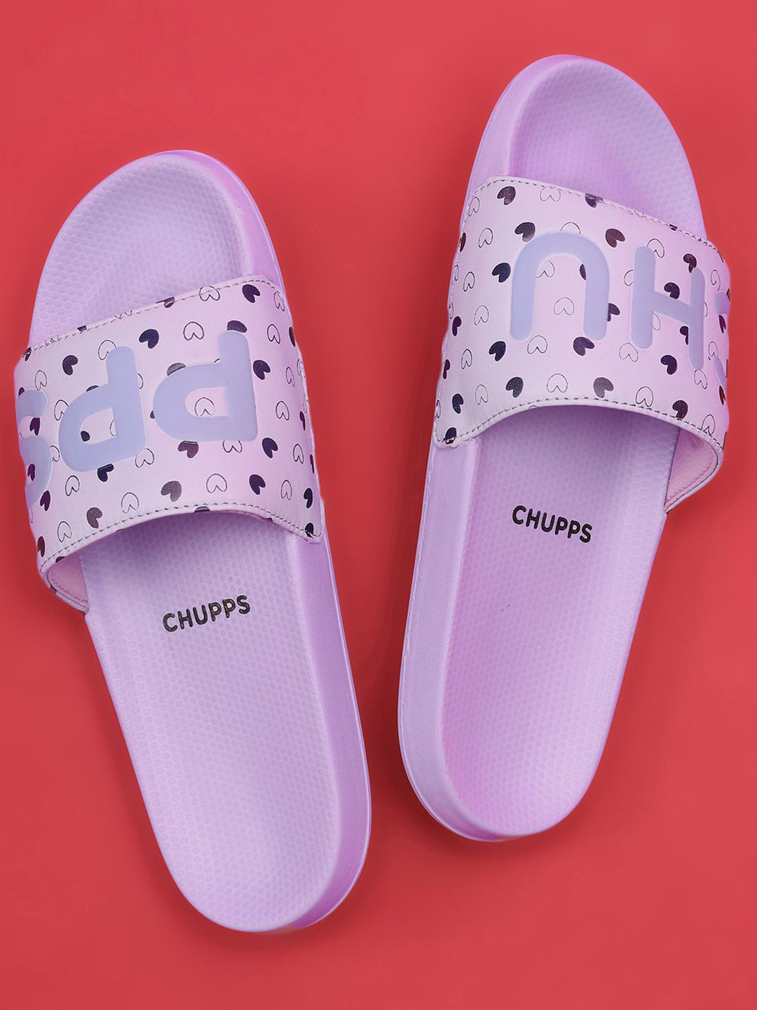 CHUPPS Women Lovebug Printed Sliders