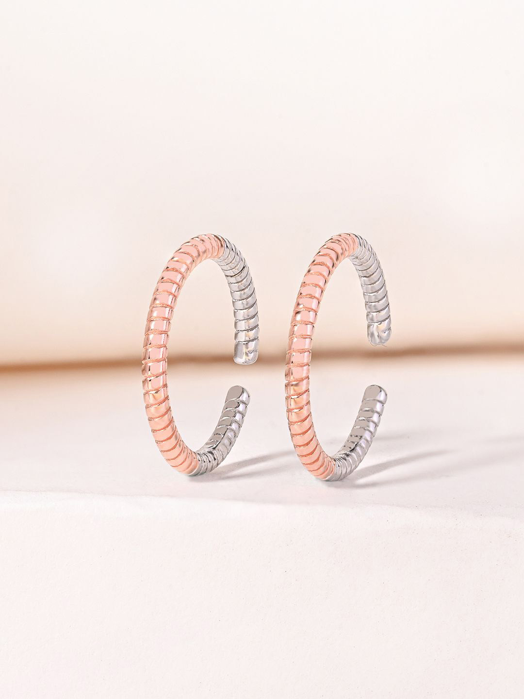 TOUCH925 925 Silver Spiral Toe Rings