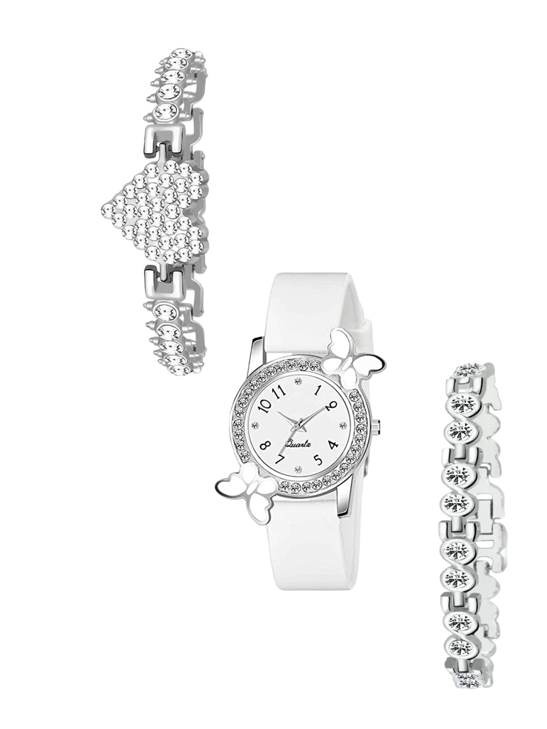 THE SHOPOHOLIC Girls Analogue Watch with Bracelet