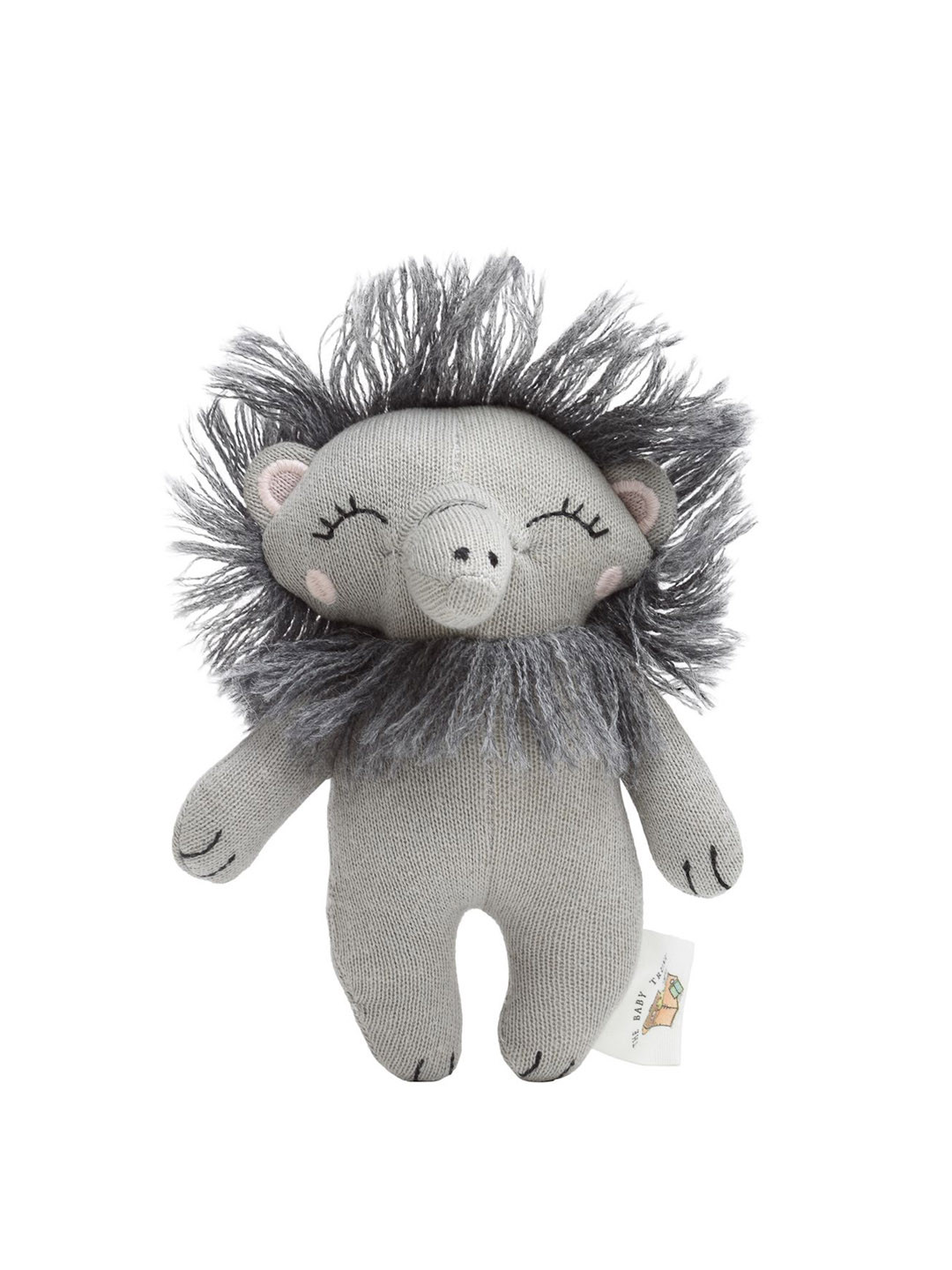 THE BABY TRUNK Kids Set of 3 Non-Allergic Lion Rattle Toy