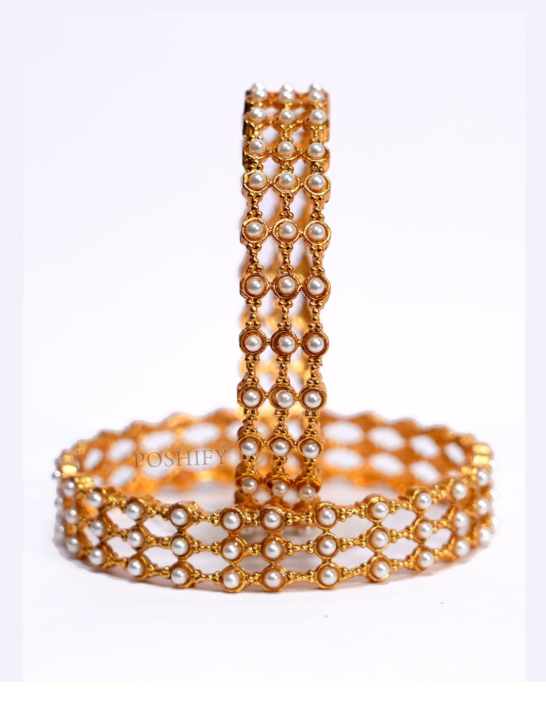 Luxury Gold Plated Pure Brass Bangles 2359-1778 Stylish Traditional Bangle