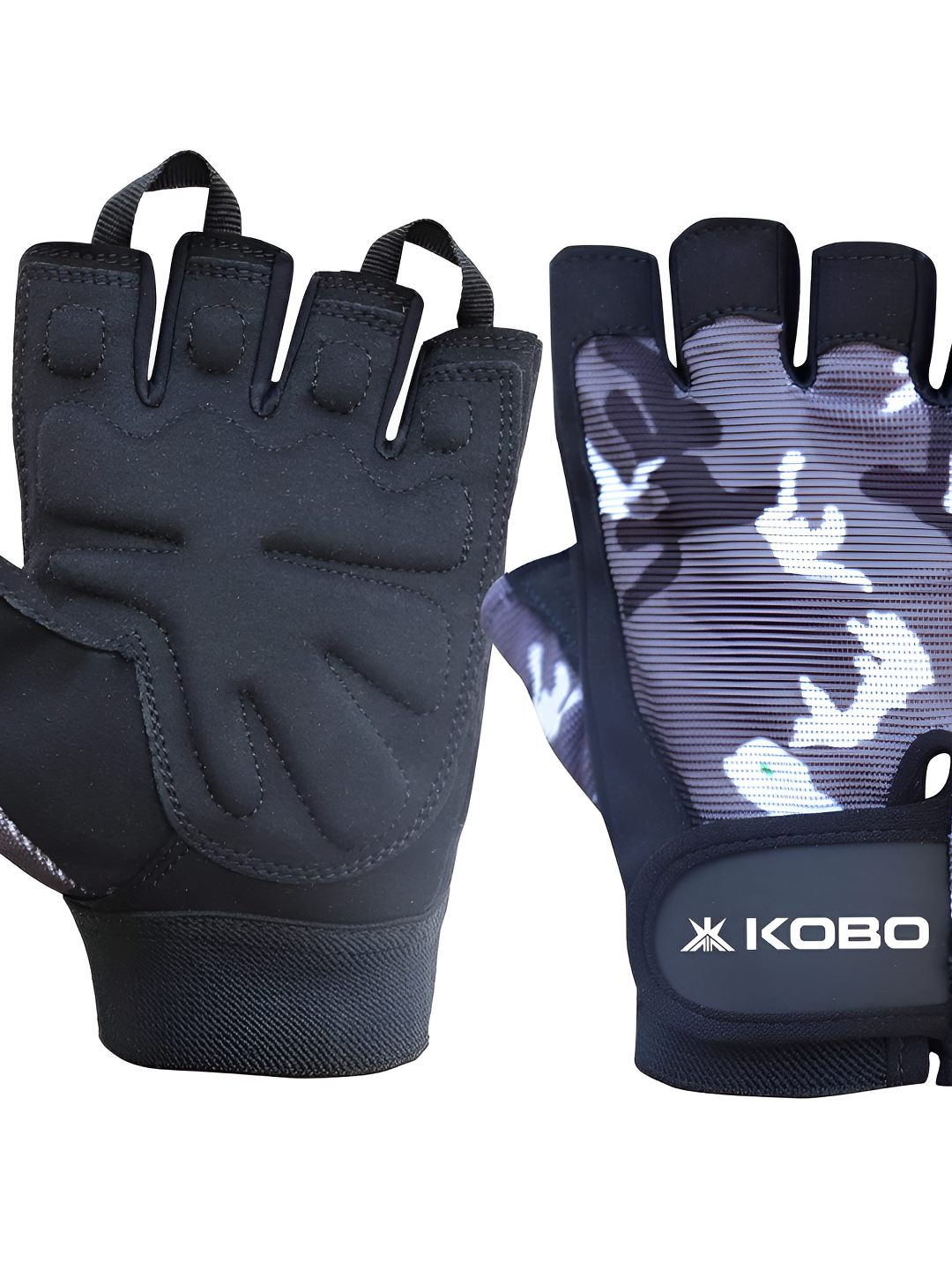 KOBO Wrist Support Soft Padded Gym Gloves