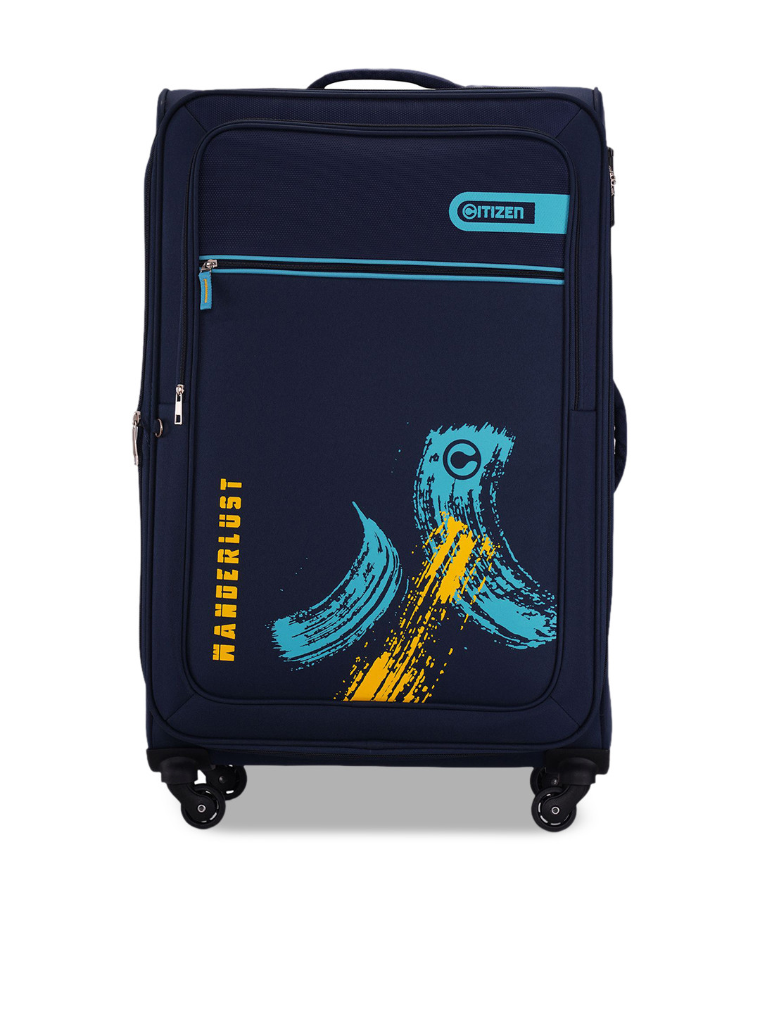 Citizen Journey Pulse Printed Soft-Sided Large Trolley Bag