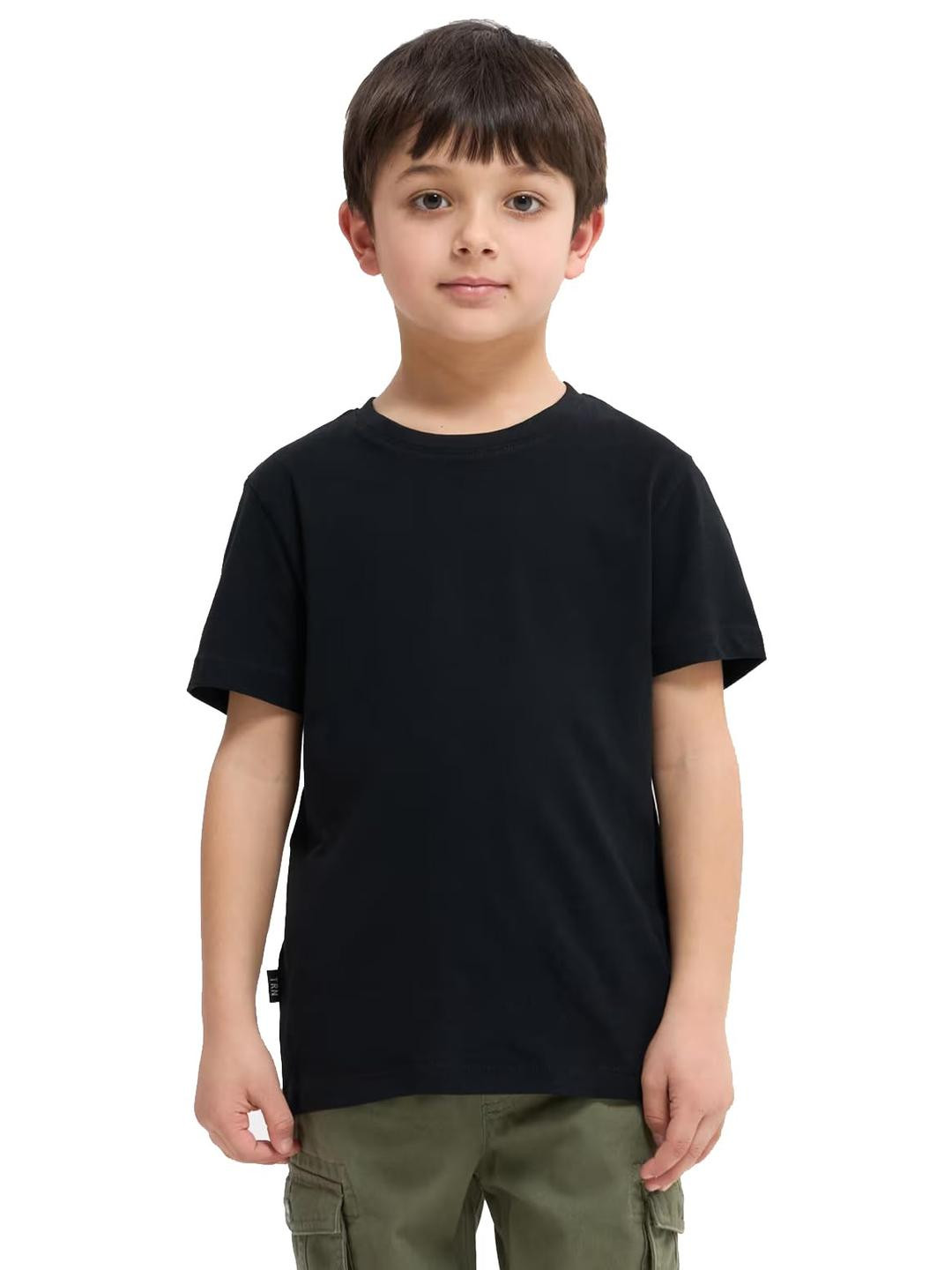 Double F Feel The Fashion Boys Black Tshirts