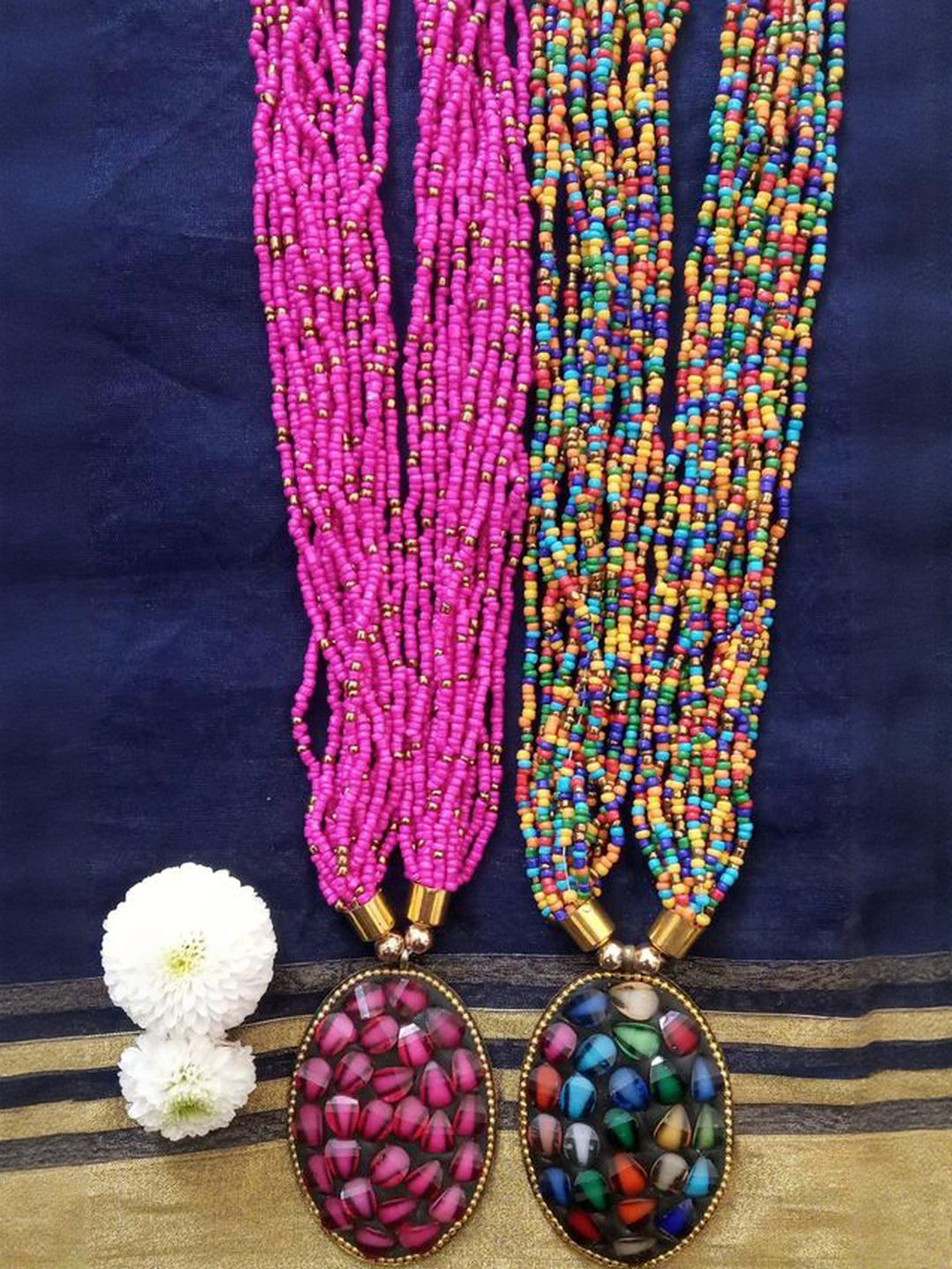 Grace Collections Pack of 2 Viral Latest Fashion Necklace