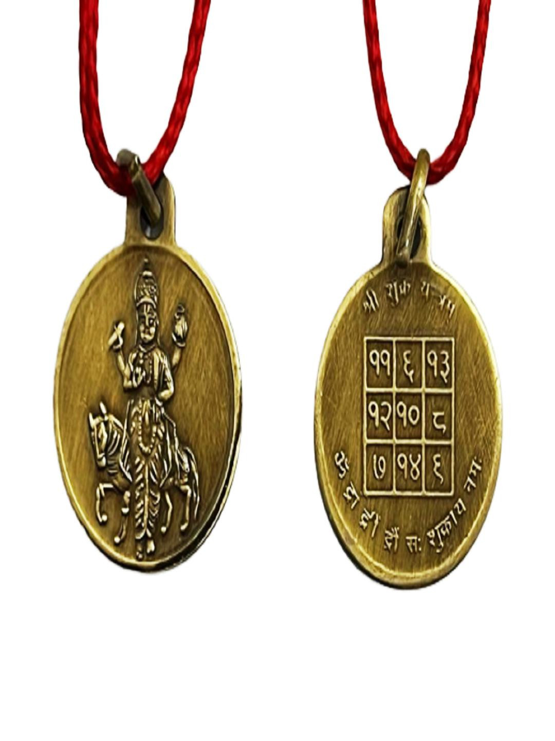 numeroastro Unisex Gold-Toned  Brass Pendant