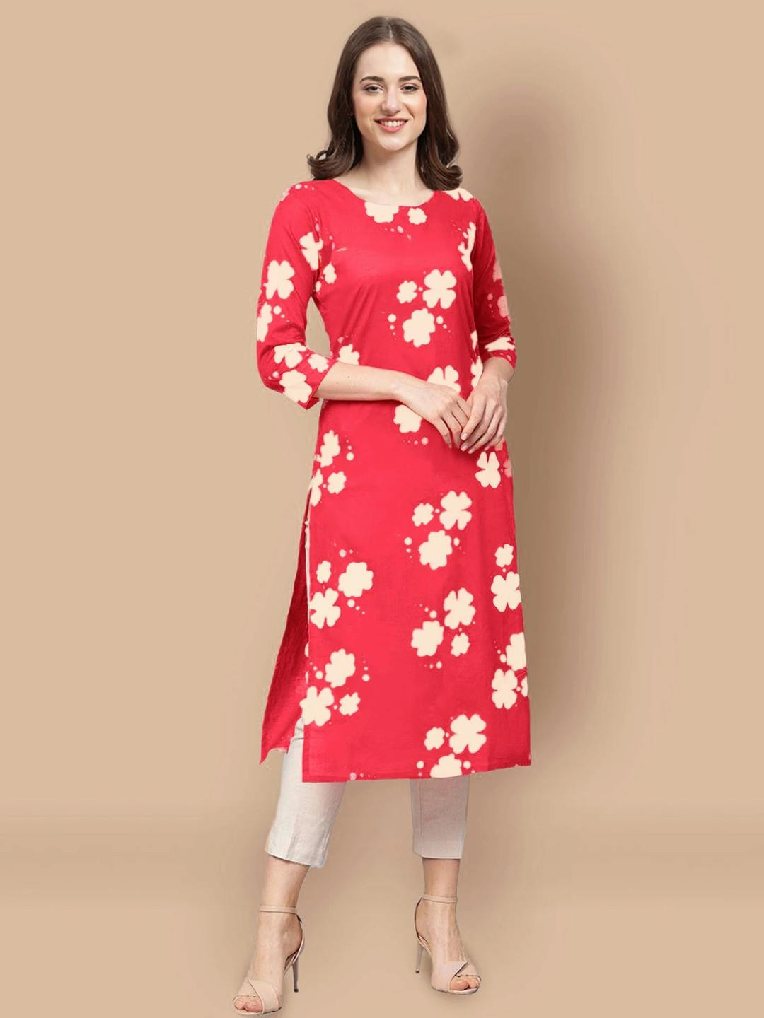 Ethnic basket Women Gold Kurtas