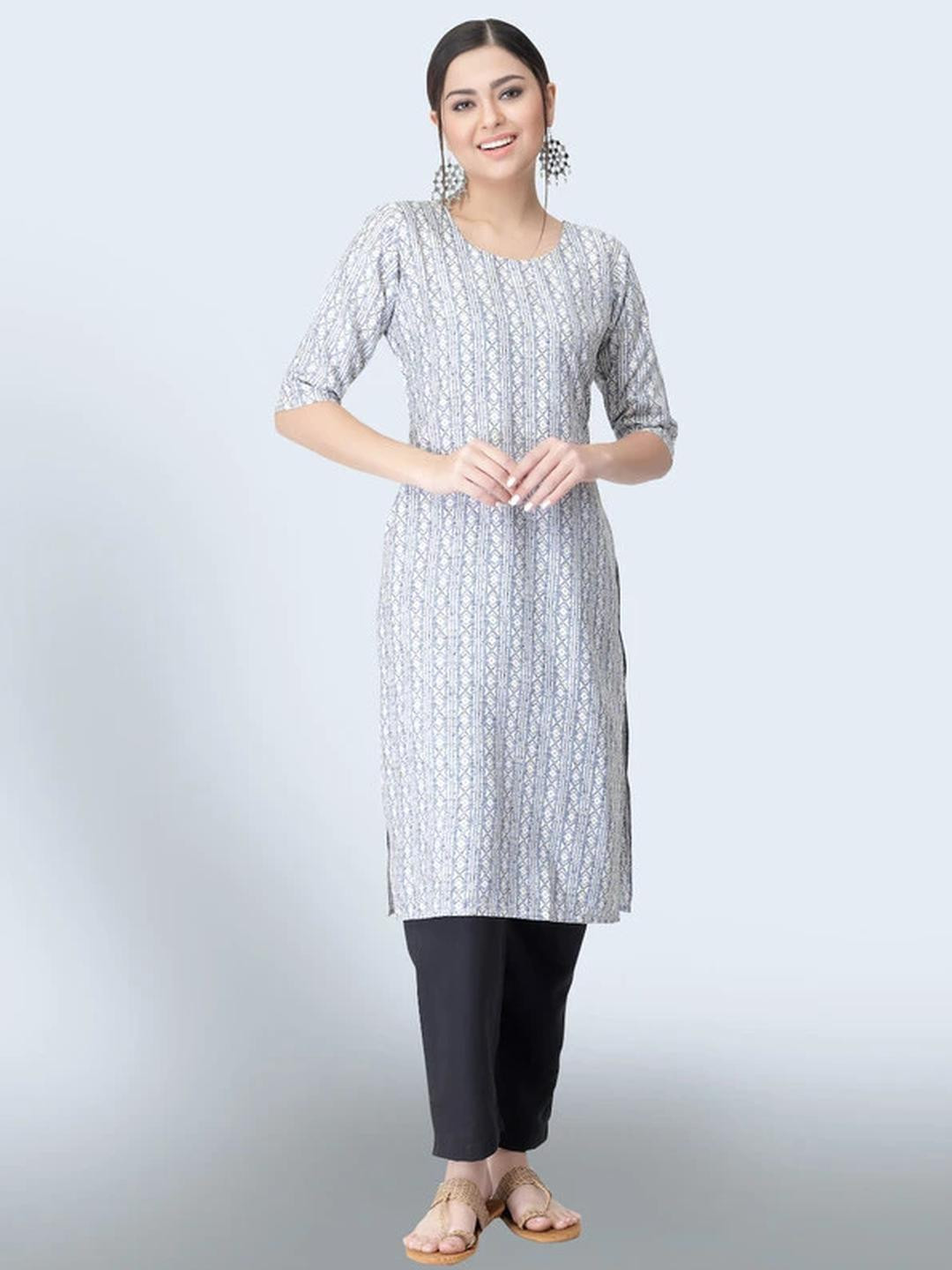 Ethnic basket Women Multicoloured Kurtas