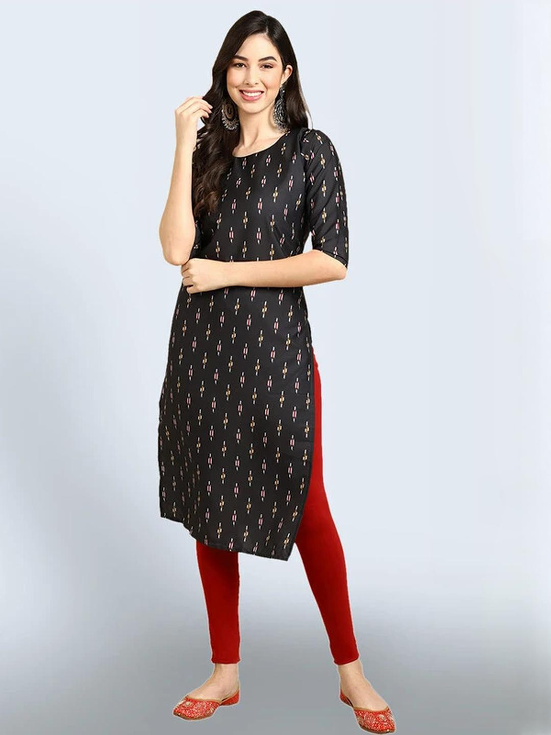 Cotton Embroidered Kurta