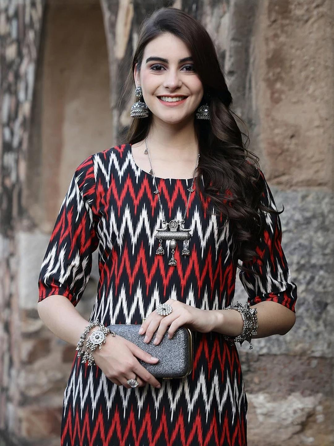 Cotton Embroidered Kurta