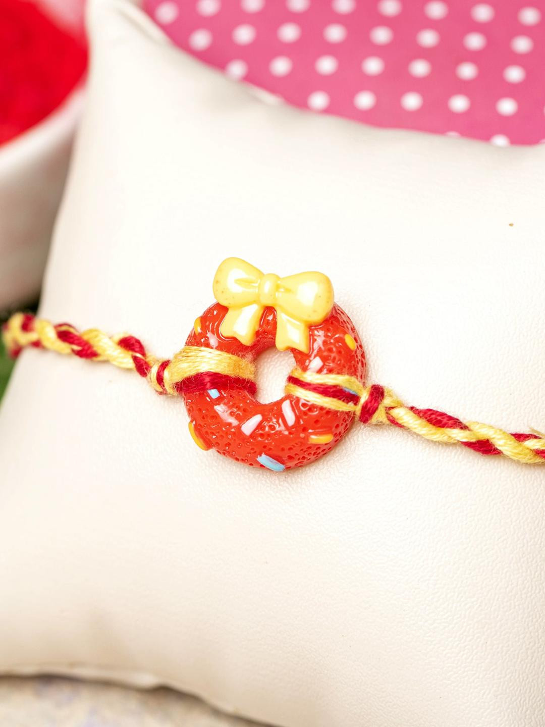 Look and Adorn Boys Red Thread Rakhi