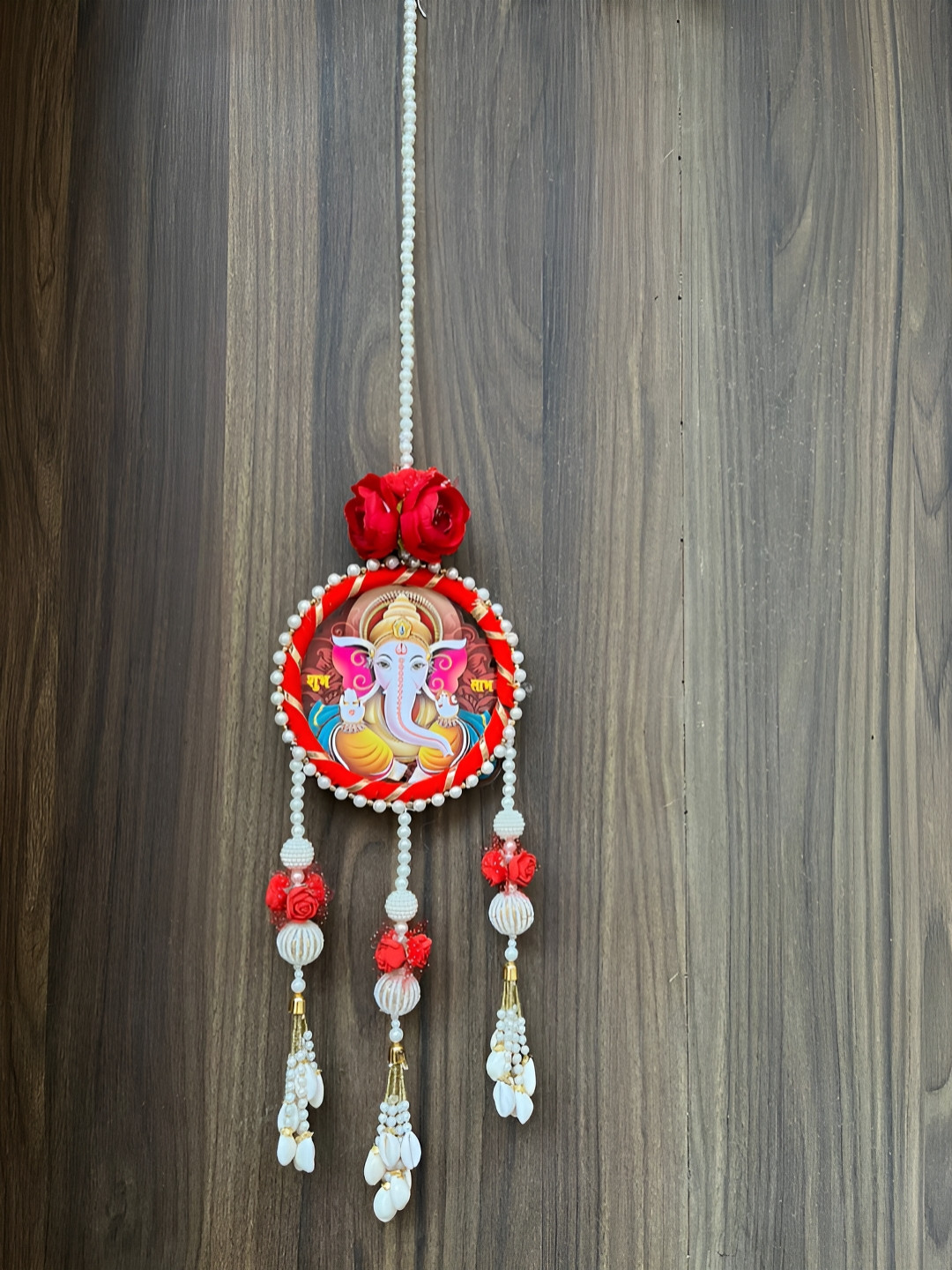 Sellplus Red & White Hanging Festive Decor