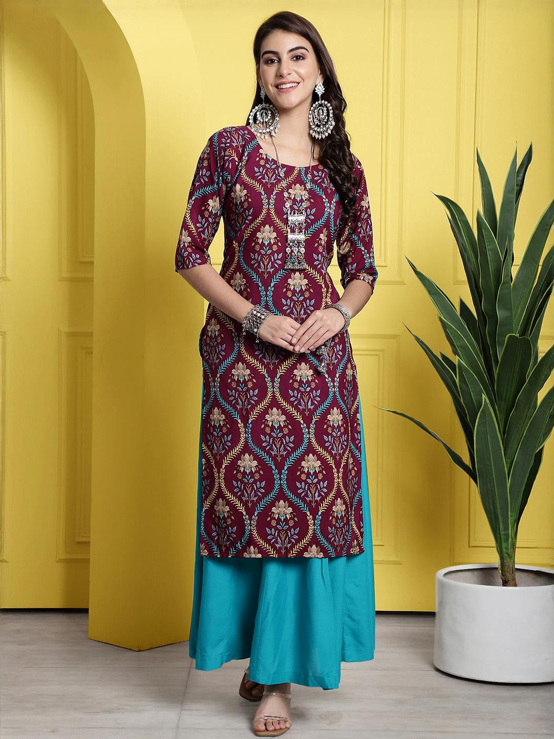 Cotton Embroidered Kurta
