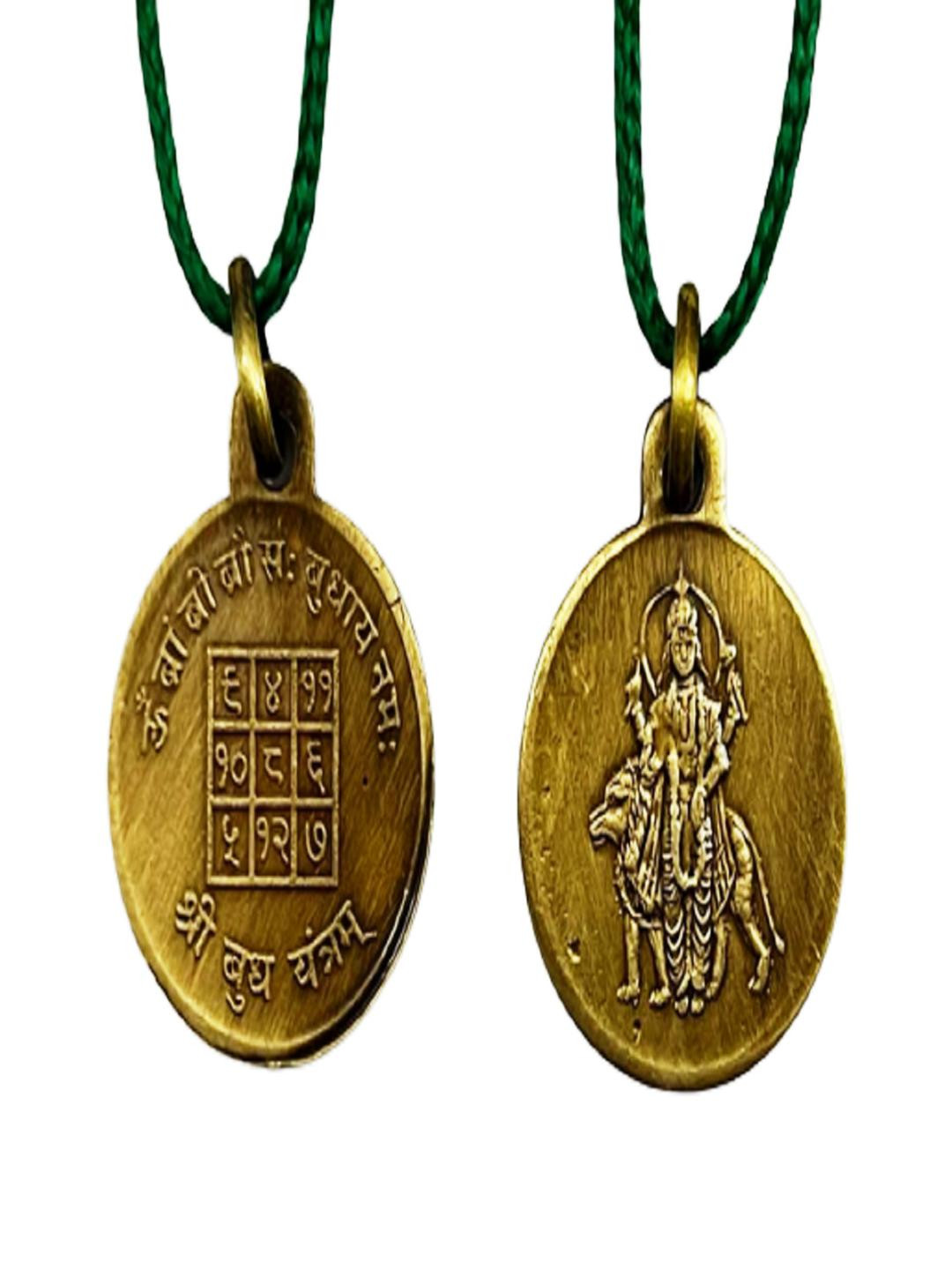 numeroastro Unisex Gold-Toned  Brass Pendant