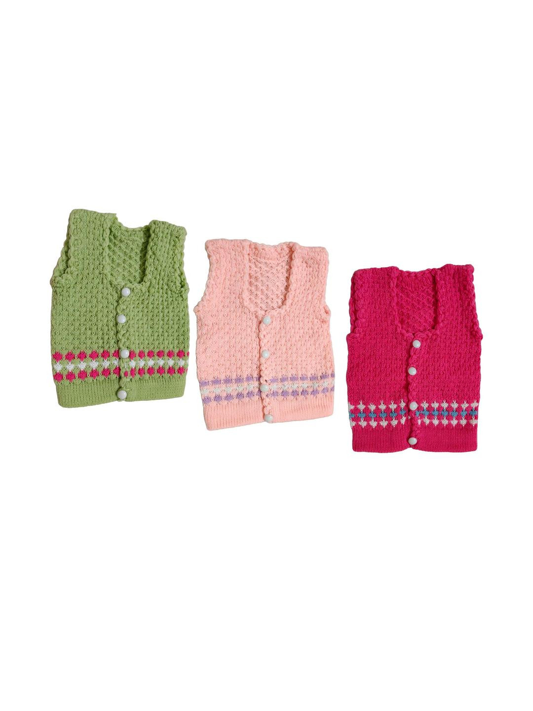 Cute Collection Kids Cable Knit Woollen Sweater Vest