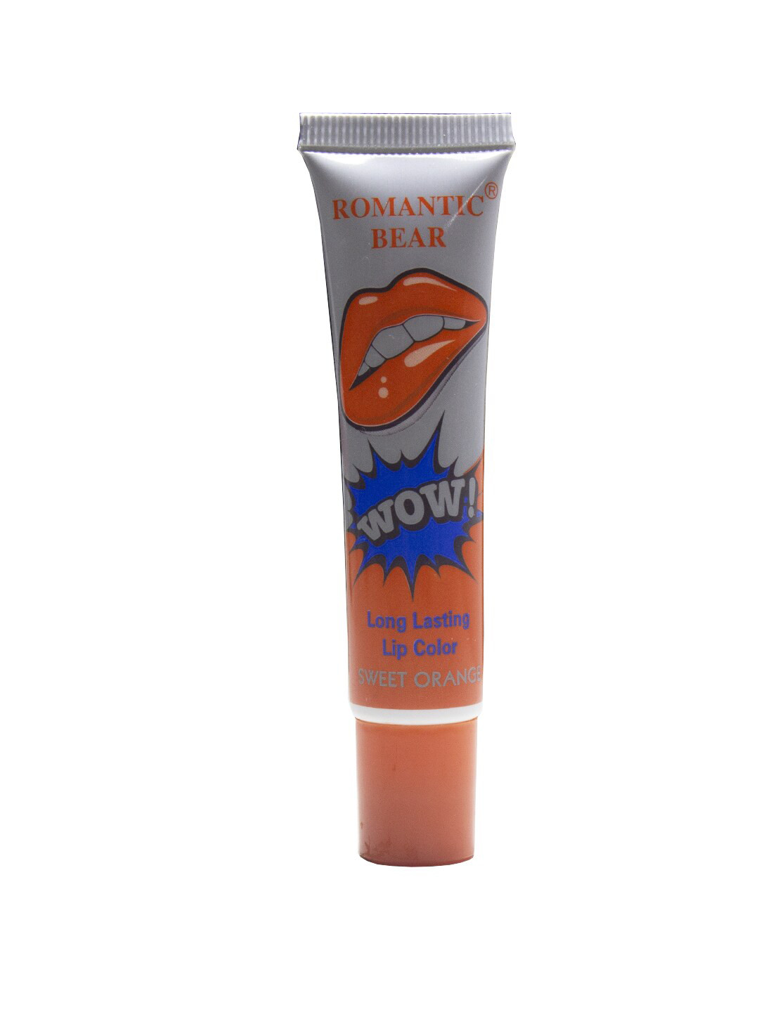 Queue Romantic Bear Wow Long Lasting Waterproof Lip Gloss - Sweet Orange