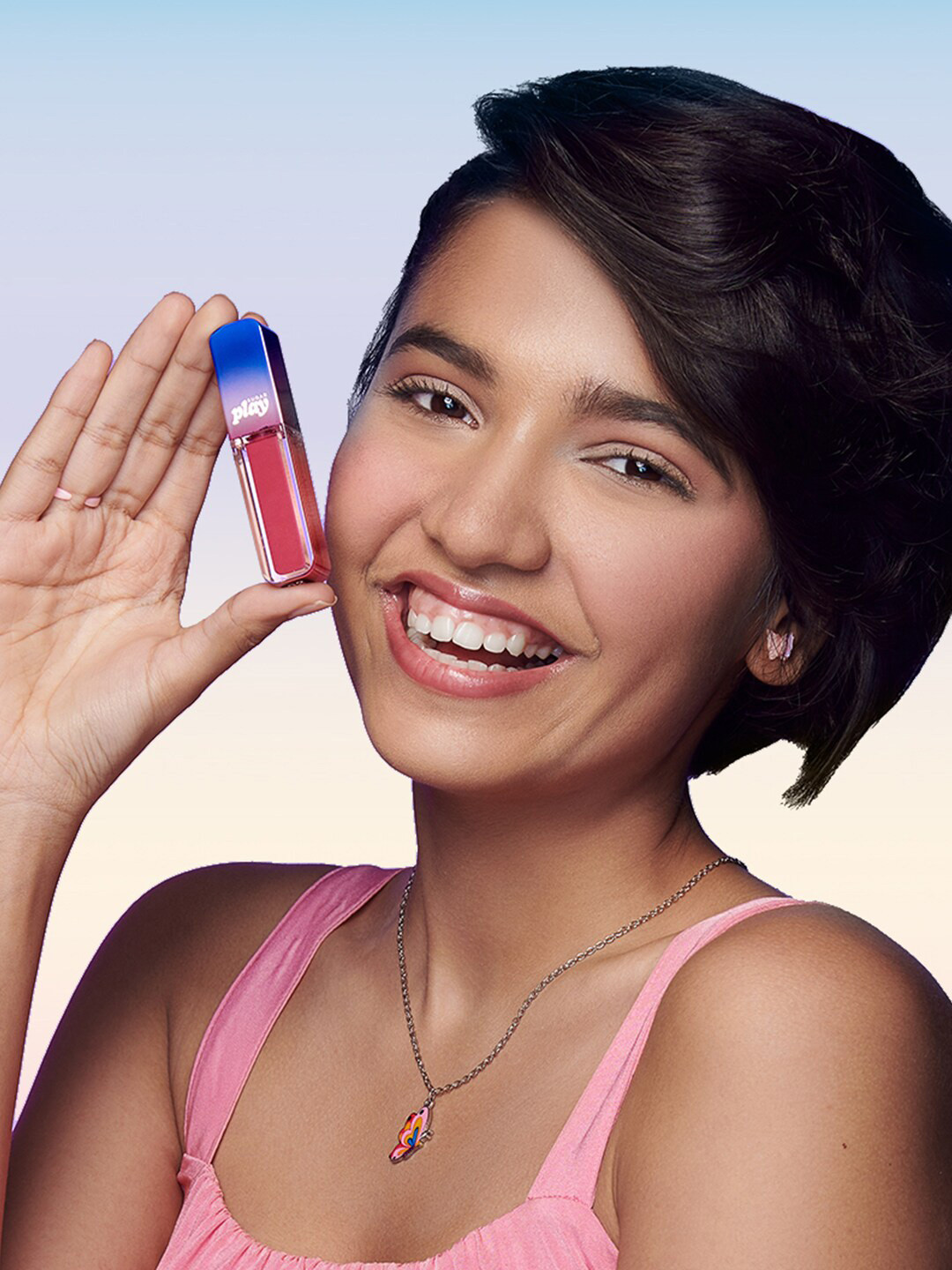 SUGAR Play Power Drip Lip Gloss 2ml - Mood 01 - Pink (Shimmer)