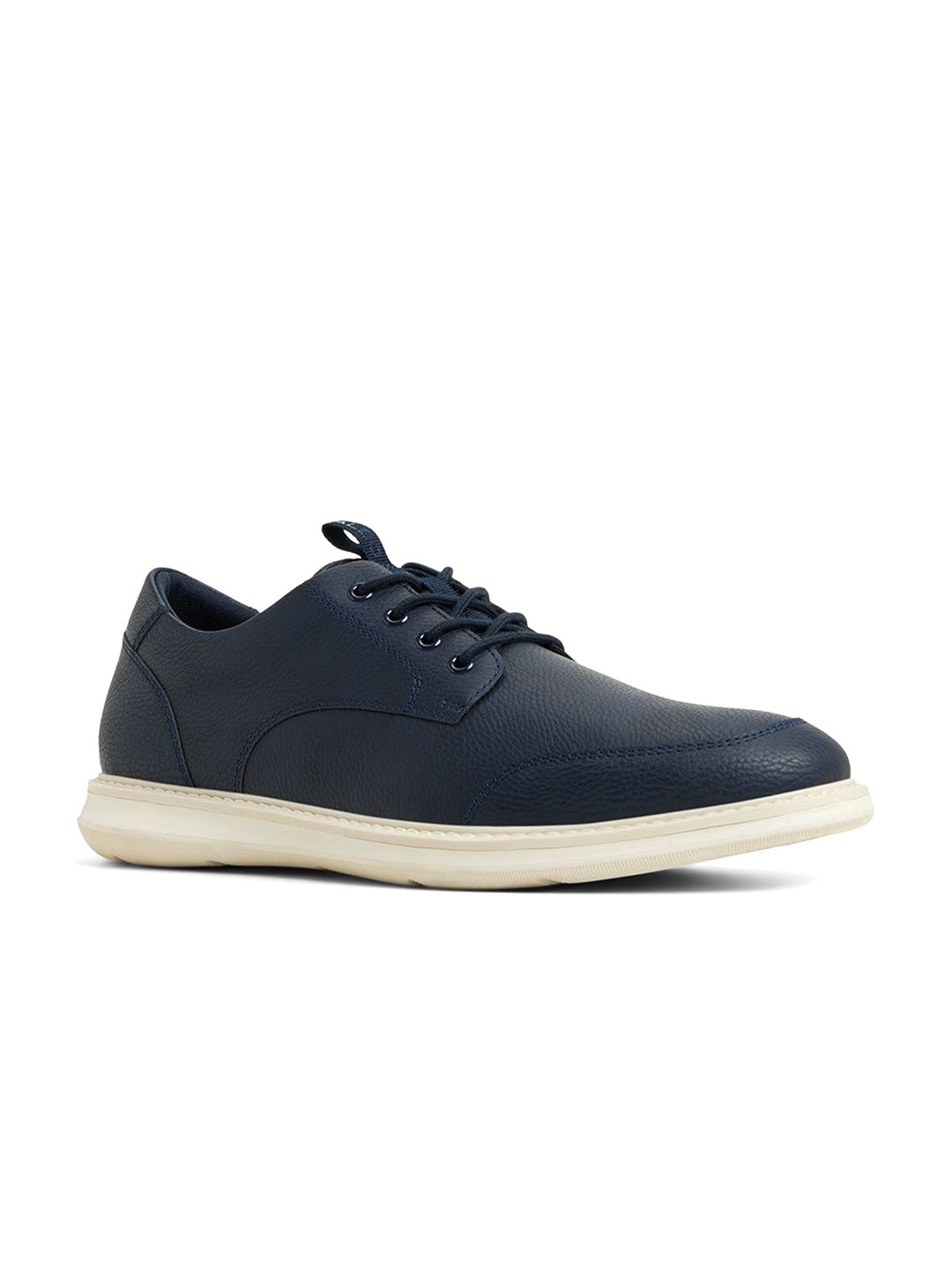 ALDO KONNORA Men Textured Contrast Sole Sneakers