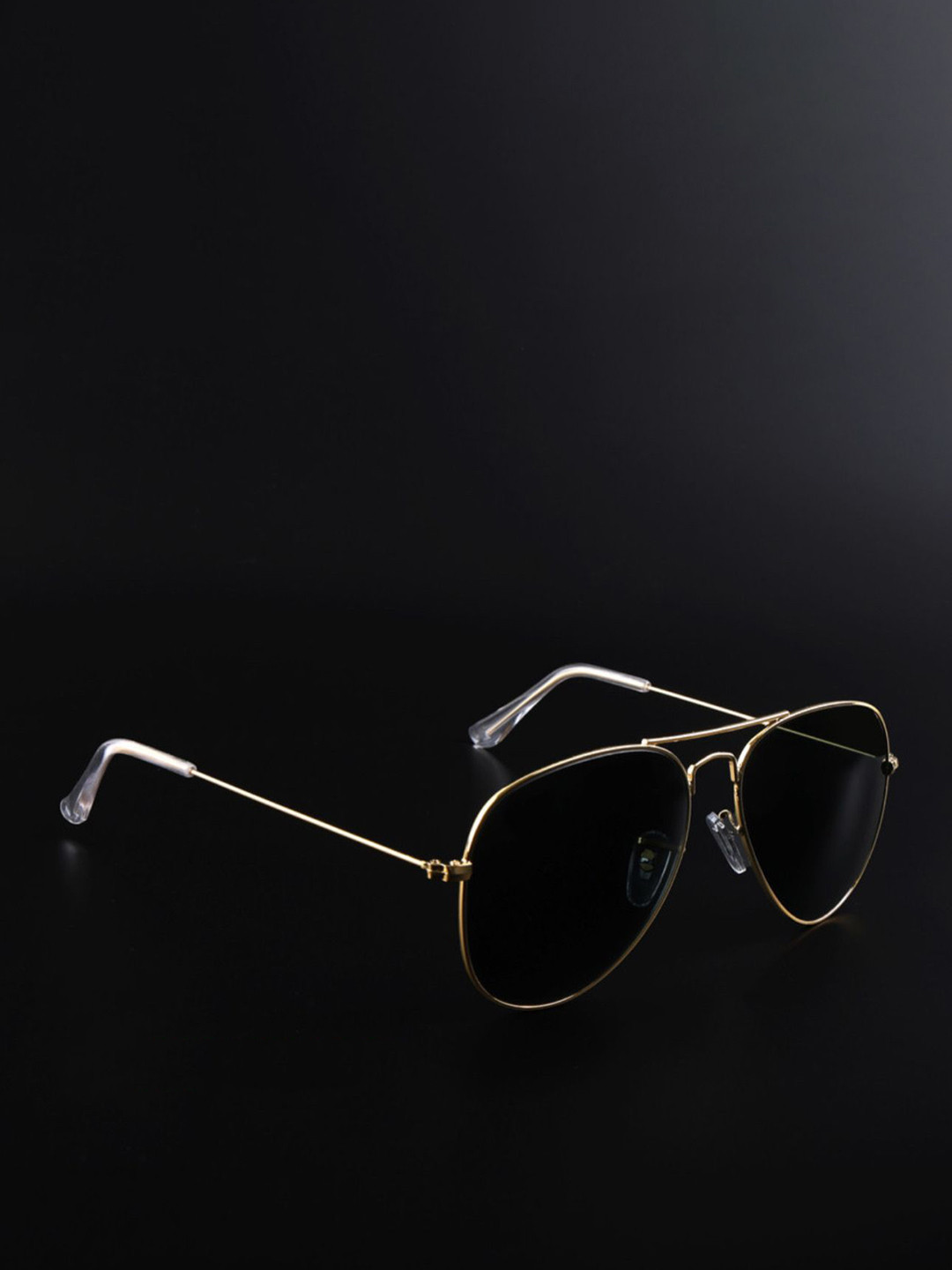 IFLASH Unisex Full Rim UV Protected Lens Aviator Sunglasses AVIAT GLAS GOLD