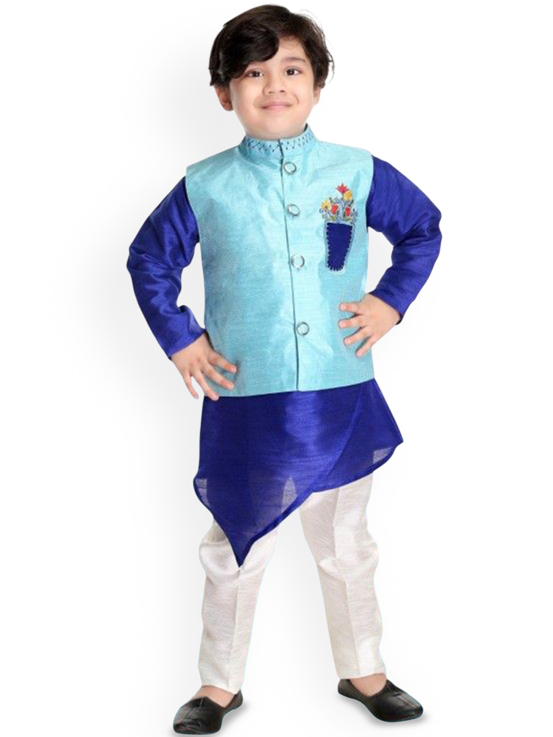 NEW GEN Boys Regular Kurta with Pyjamas