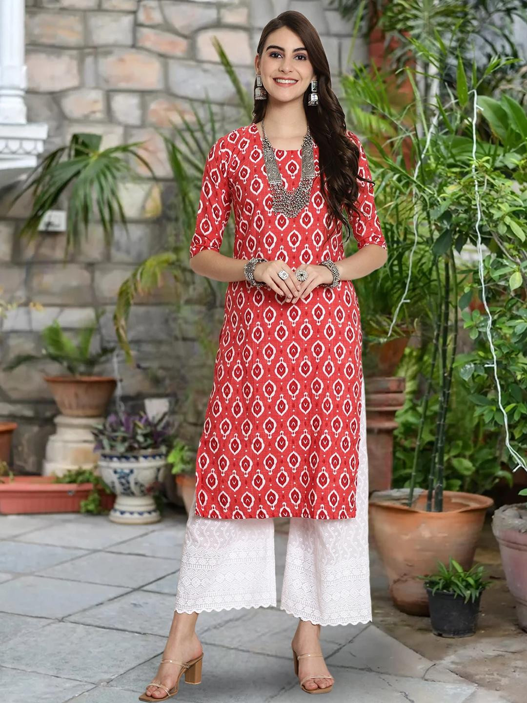 Ethnic basket Women Crepe Kurta