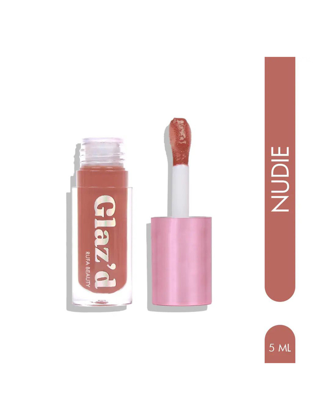 Rufa Beauty Glaz'd Long Lasting Lip Oil Gloss - 5 ml - Nude