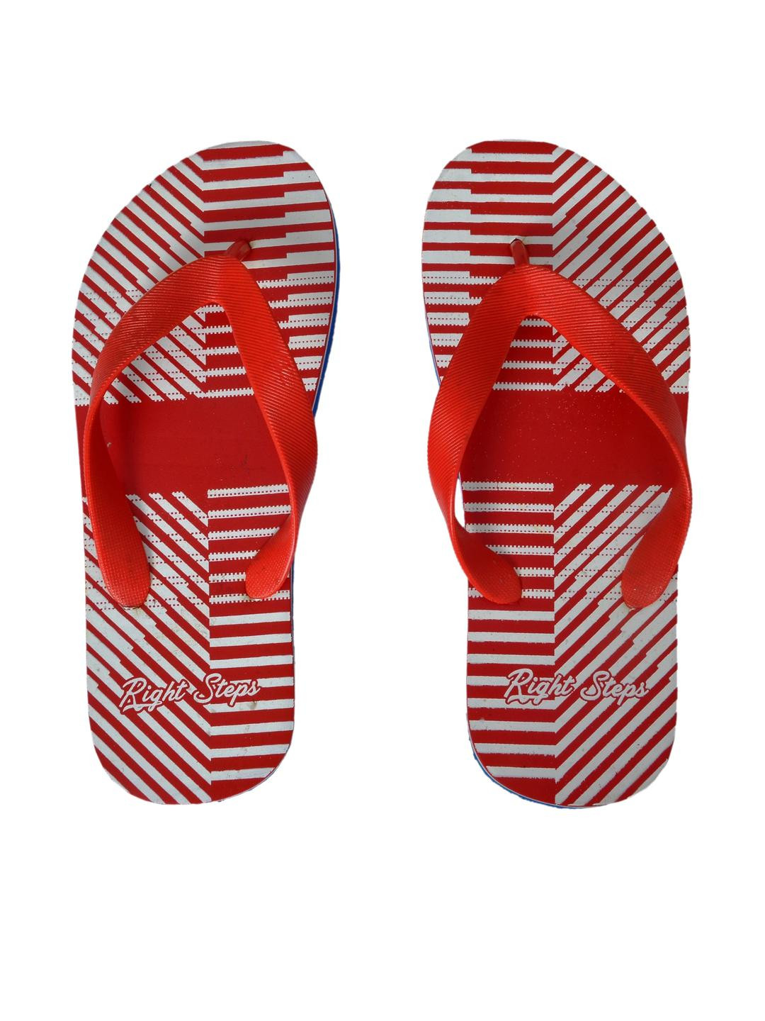 Crawl & Sprint Men Self Design Flip Flops