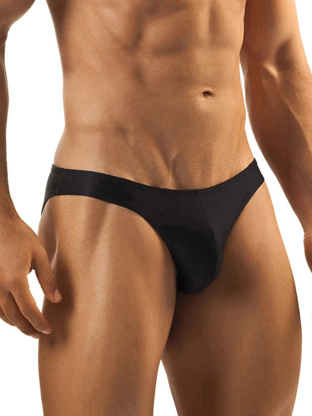 NIMRA FASHION Low Rise Basic Briefs ML-07001-BK