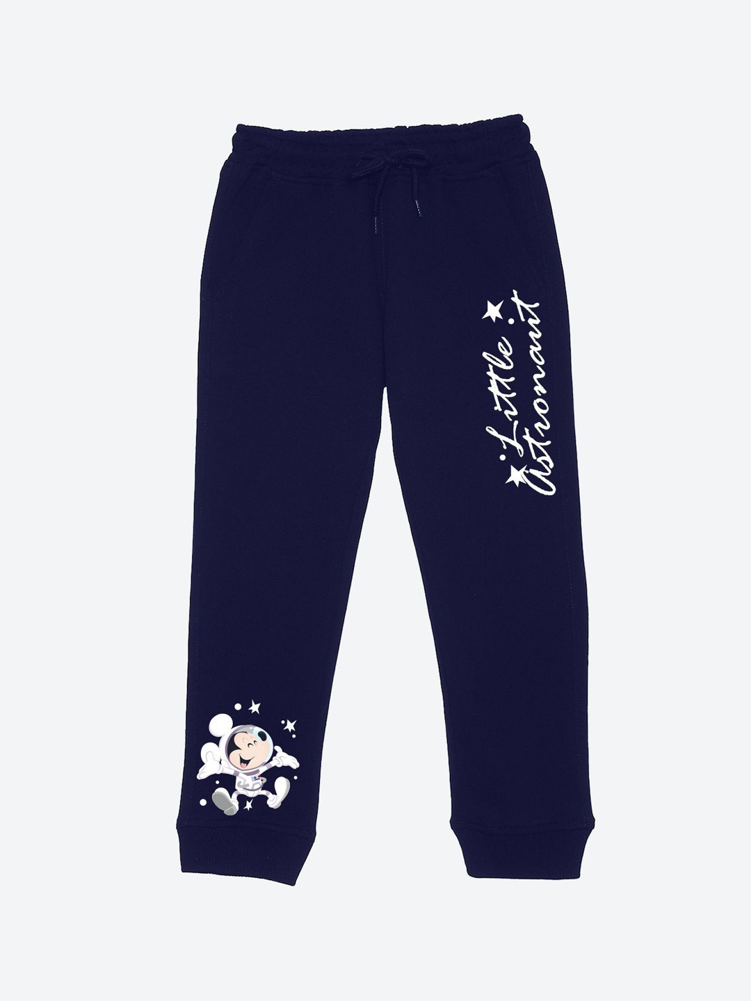 YK Disney Boys Mickey Mouse Character Printed Full Length Joggers