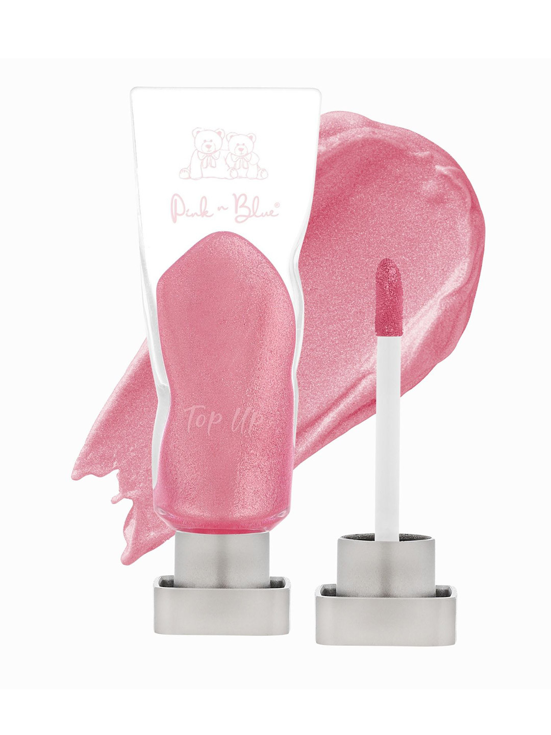 PINK N BLUE High Shine Non Sticky Lip Gloss - 5ml - Pink Pearl - 02