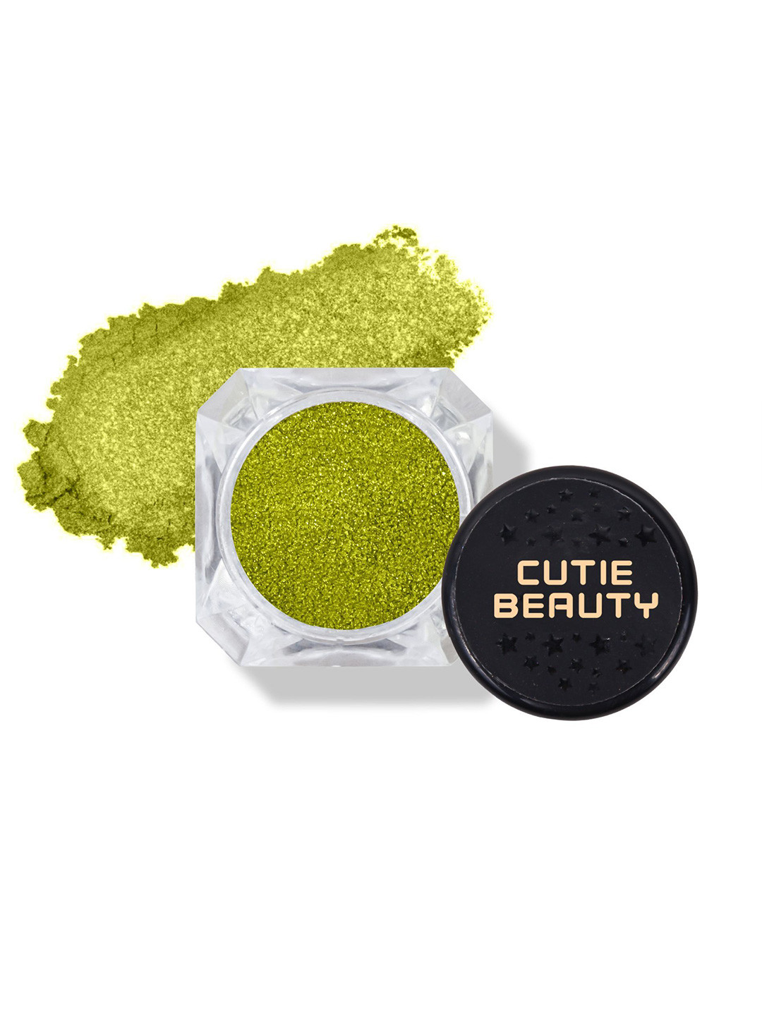 CUTIE BEAUTY Long Lasting Eyeshadow- 50 ml- Lime Green