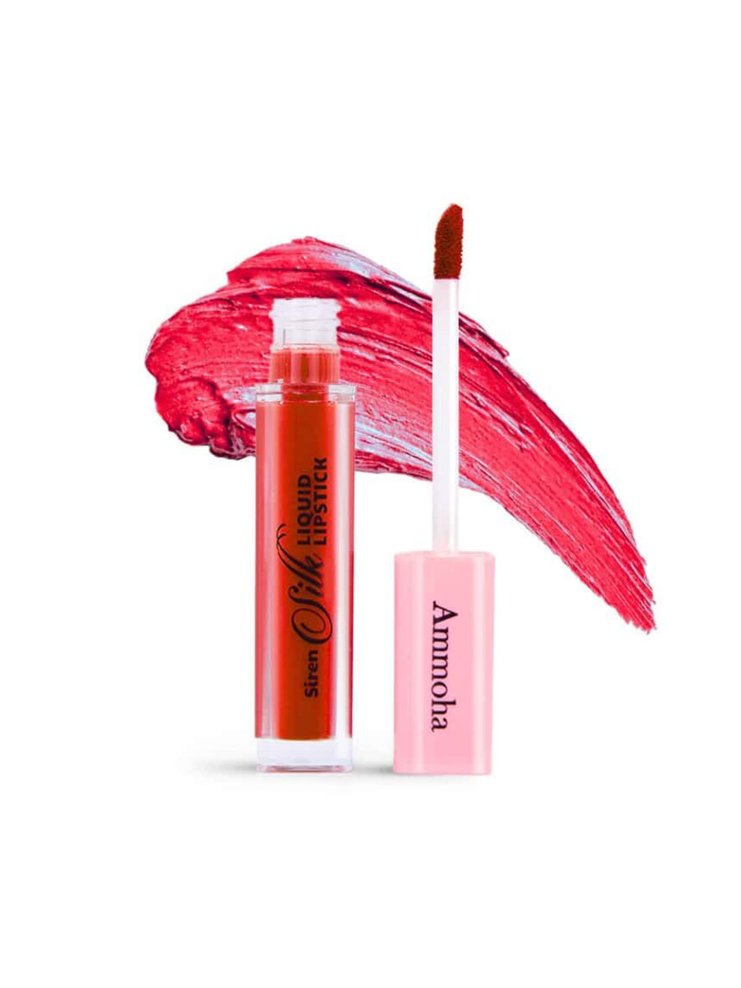 Ammoha Cosmetics Siren Silk Long Lasting Matte Liquid Lipstick - 5 ml - Ruby Obsession