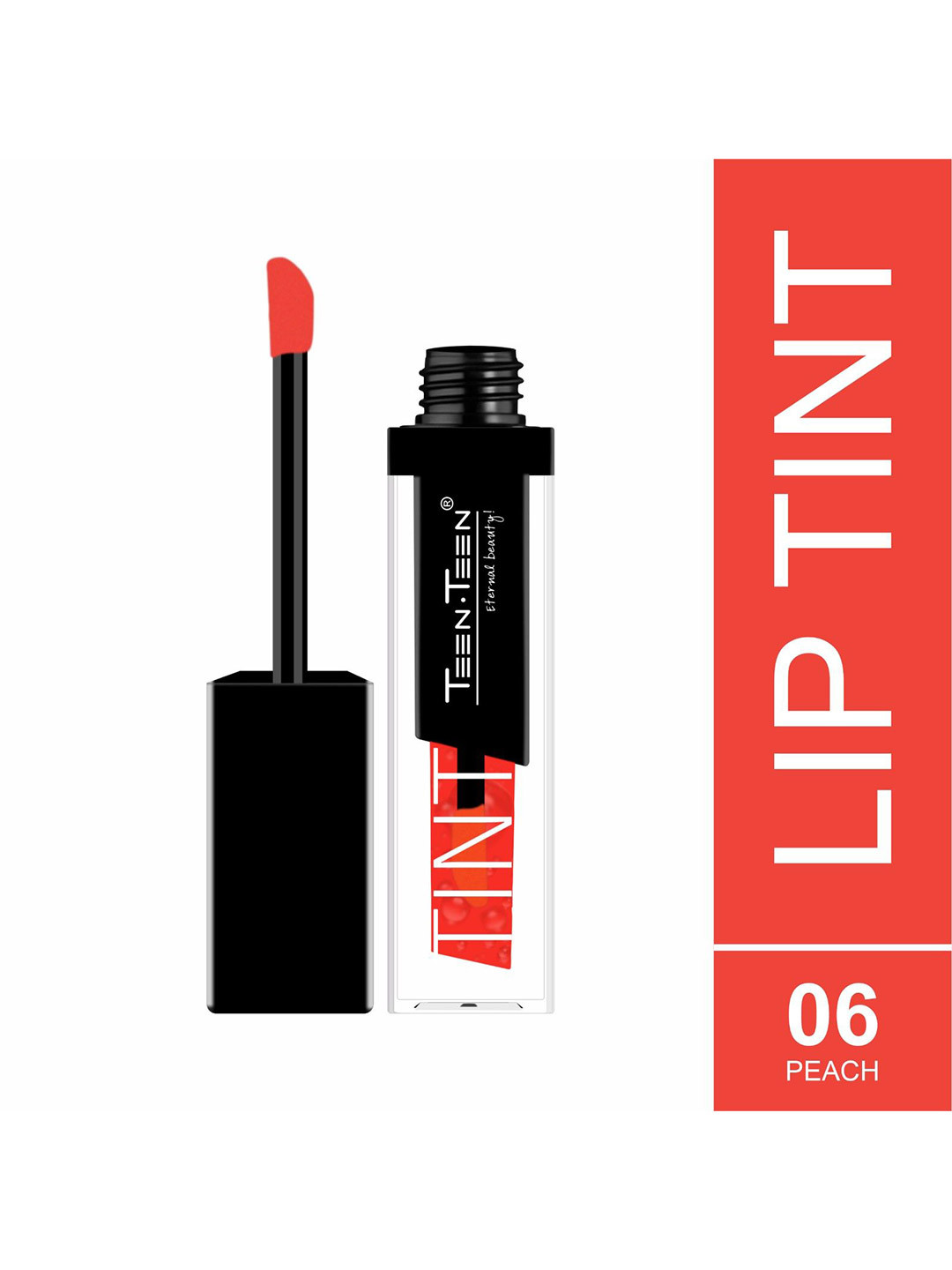 TEEN TEEN COSMETICS Seductive Longwear & Lightweight Lip Tint- 4 ml- Peach 06