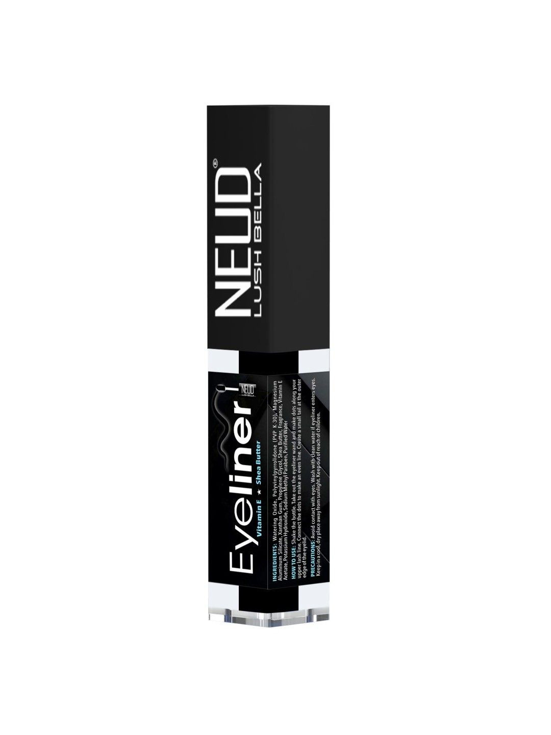 NEUD Lush Bella Eyeliner Enriched With Vitamin E & Shea Butter - 3ml - Black